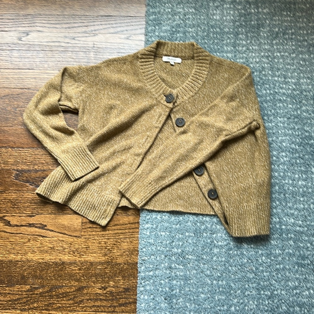 Madewell, button up cardigan,